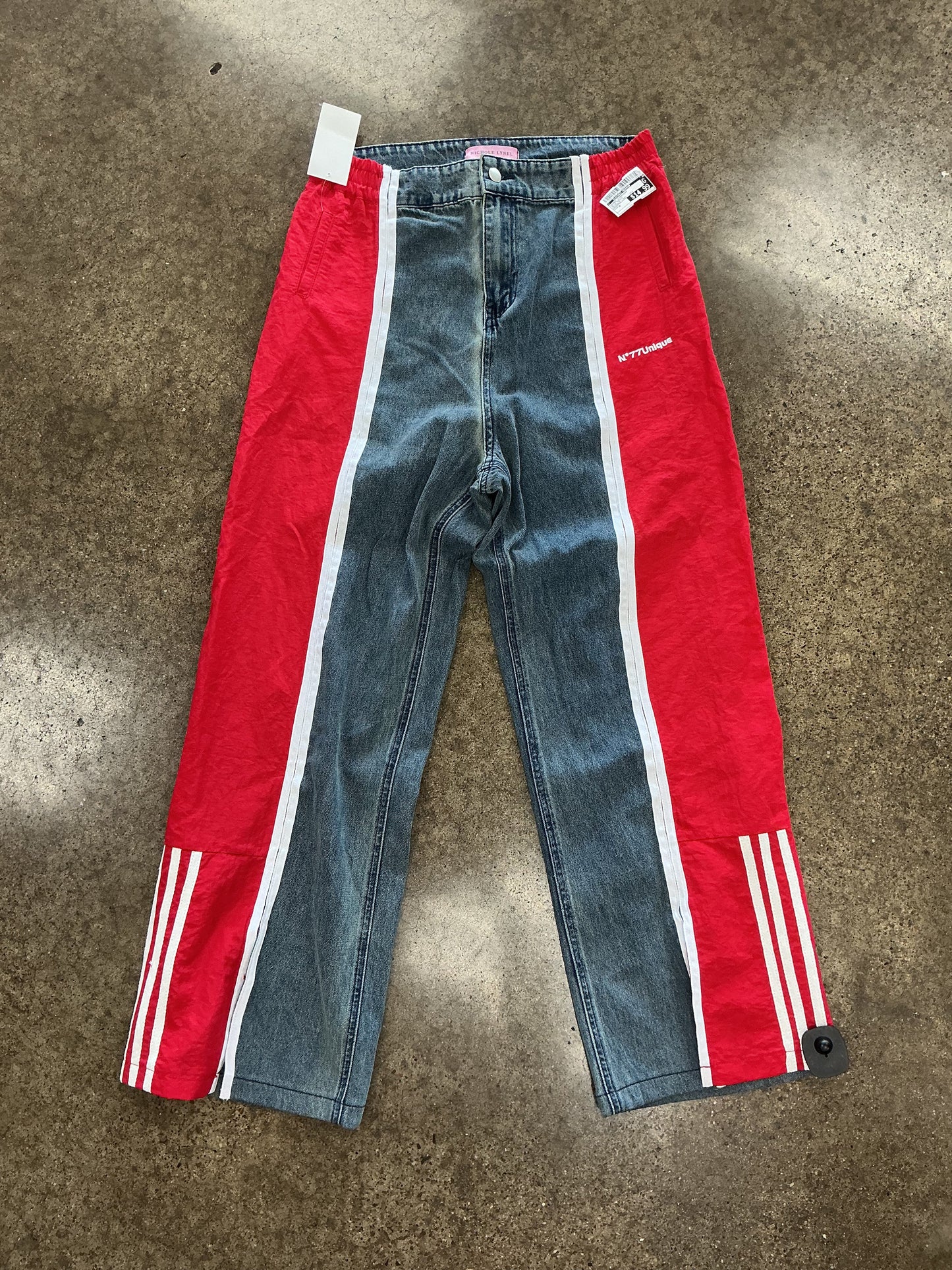 Jeans Straight By Clothes Mentor In Blue Denim, Size:M