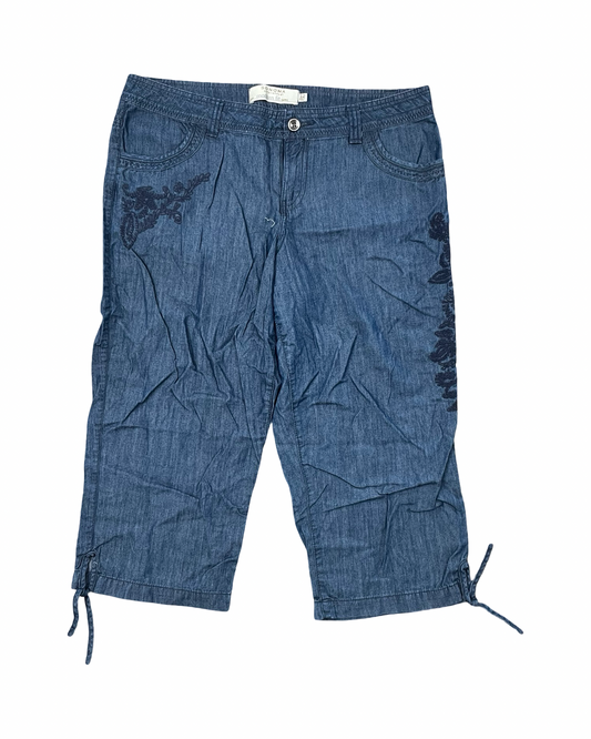 Pants Cropped By Sonoma In Blue, Size:12