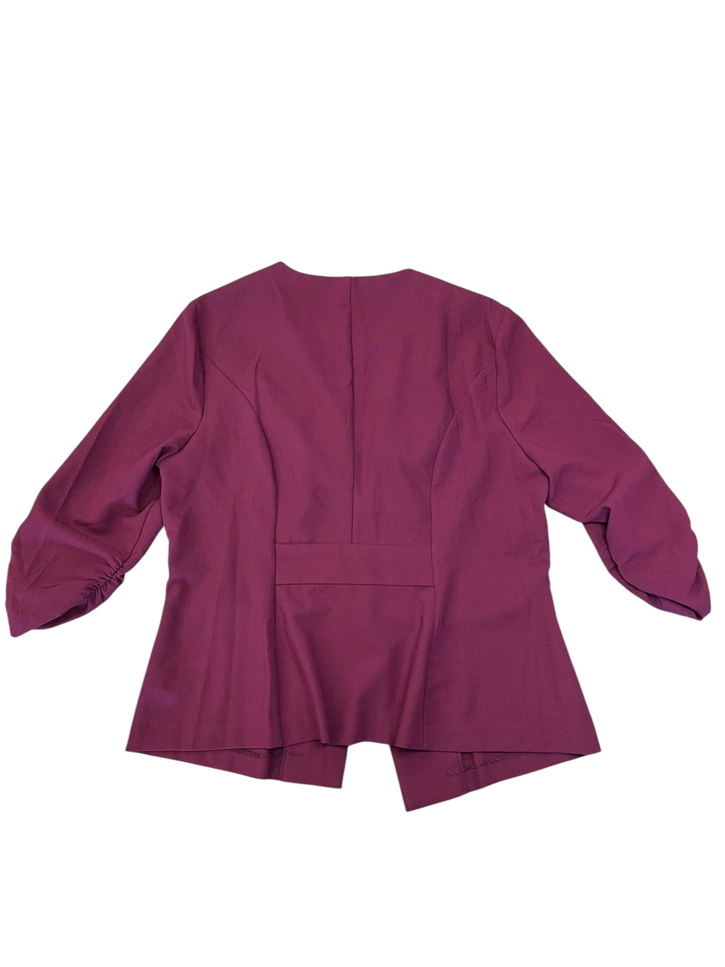 Blazer By Torrid In Purple, Size:1X