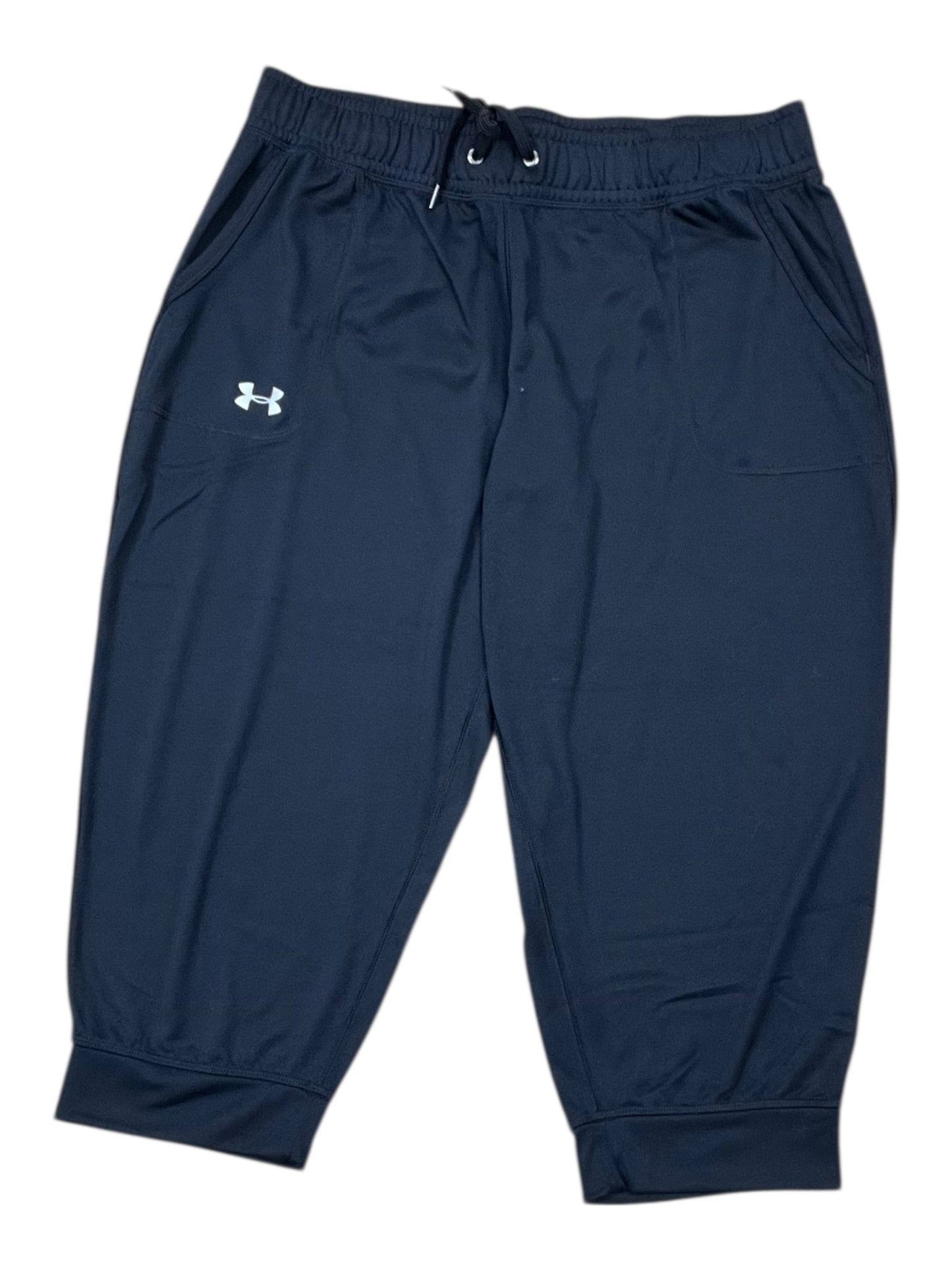 Athletic Capris By Under Armour In Black, Size:Xl