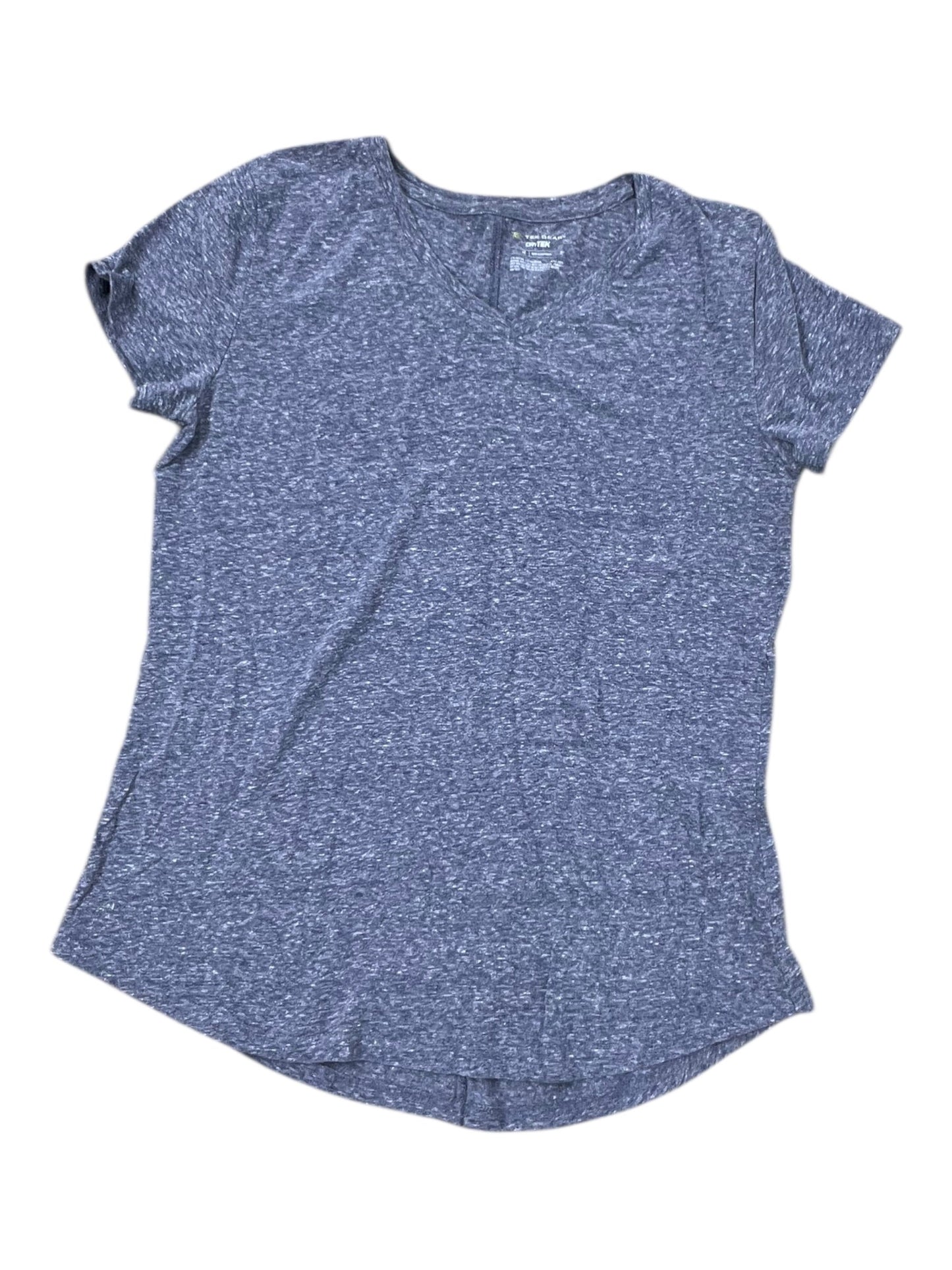 Athletic Top Ss By Tek Gear In Purple, Size:M