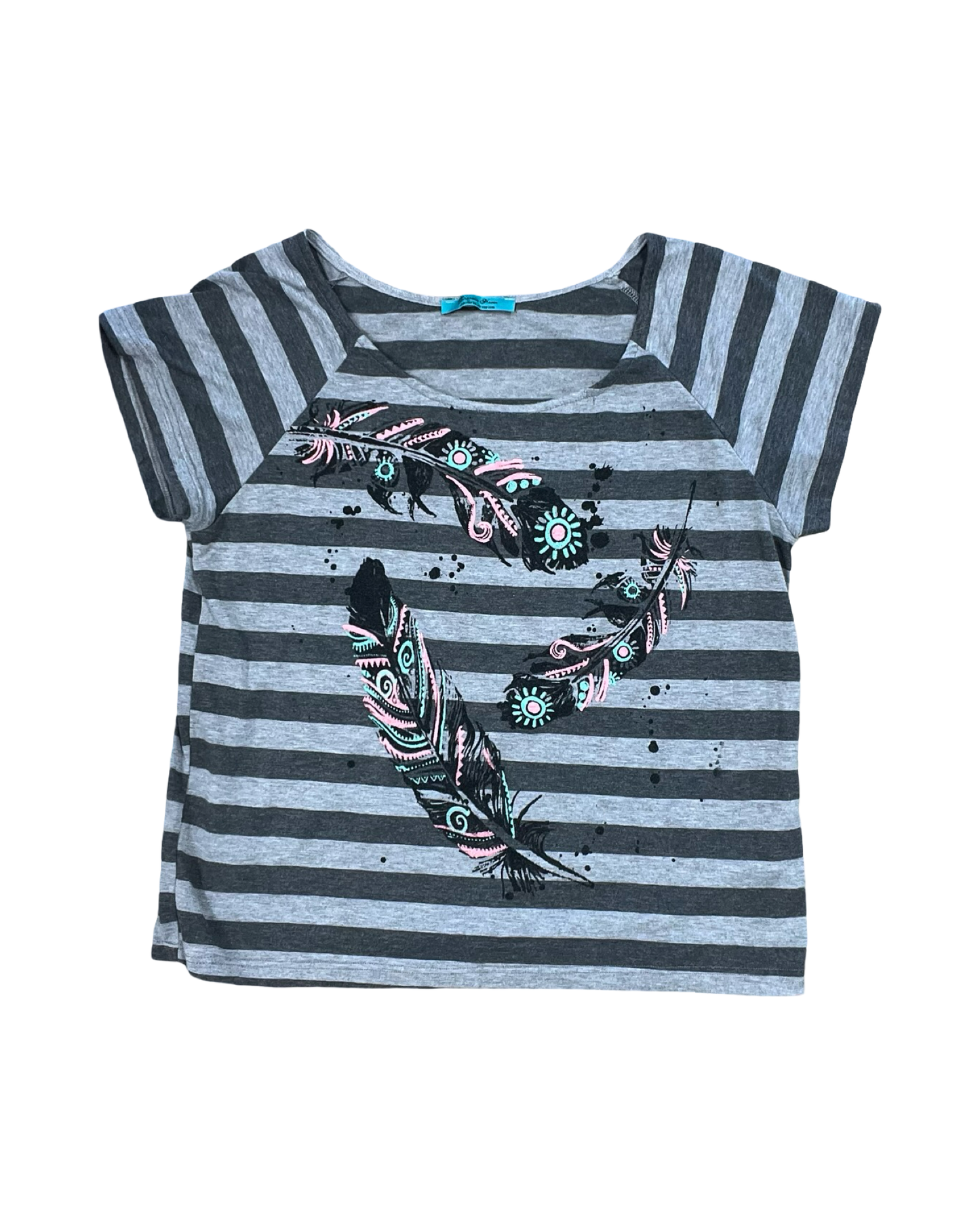 Top Ss By Clothes Mentor In Grey, Size:S