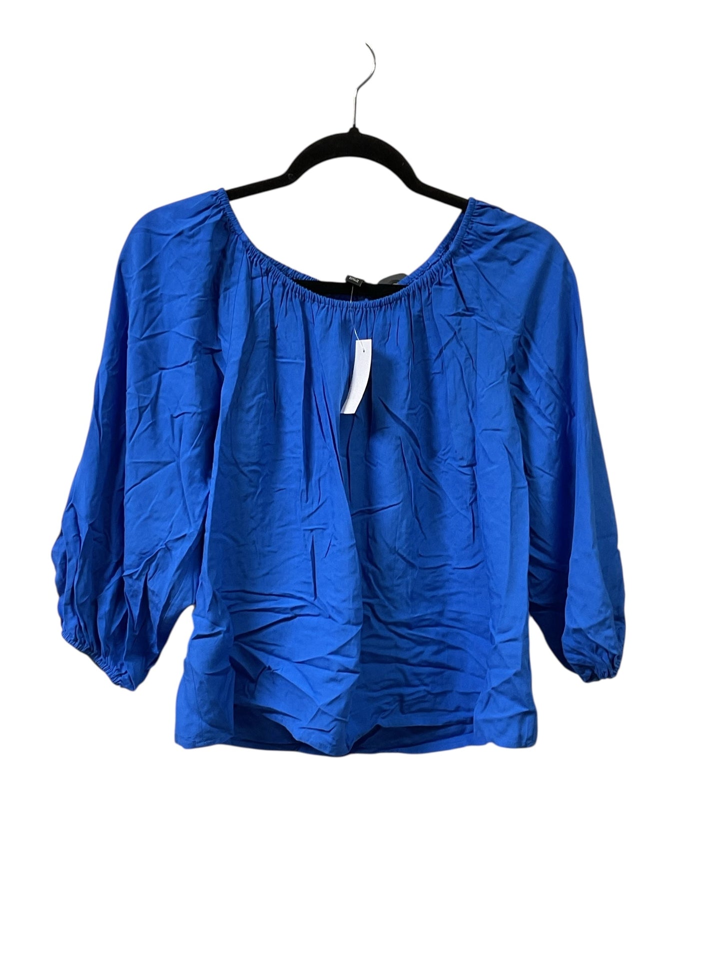 Top Ls By Ann Taylor In Blue, Size:Xs