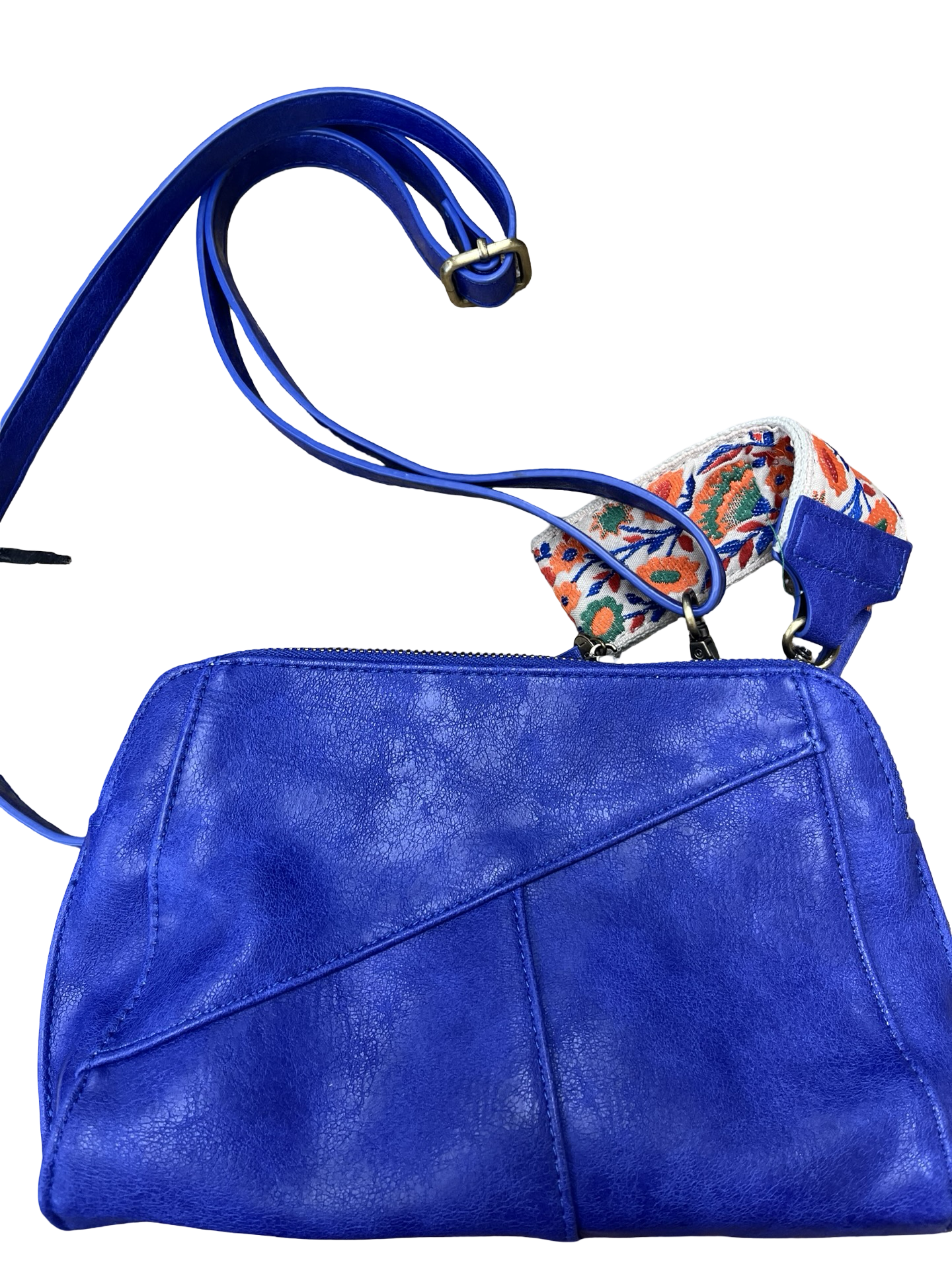Crossbody By Joy Susan In Blue, Size:Medium