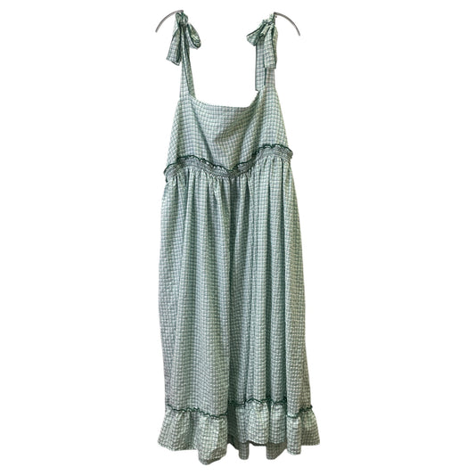 Dress Casual Midi By Cme In Green, Size:3