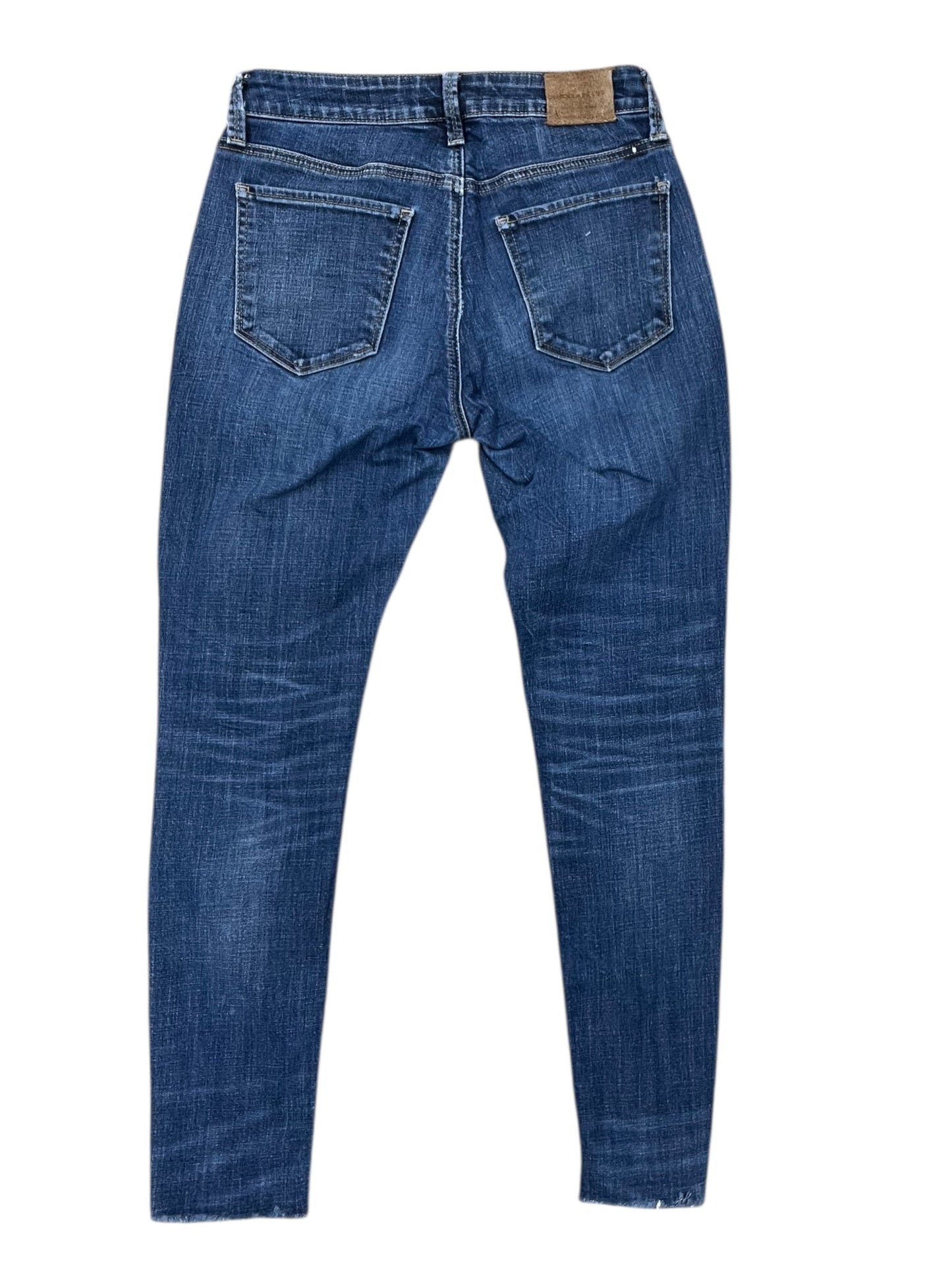 Jeans Jeggings By American Eagle In Blue Denim, Size:14