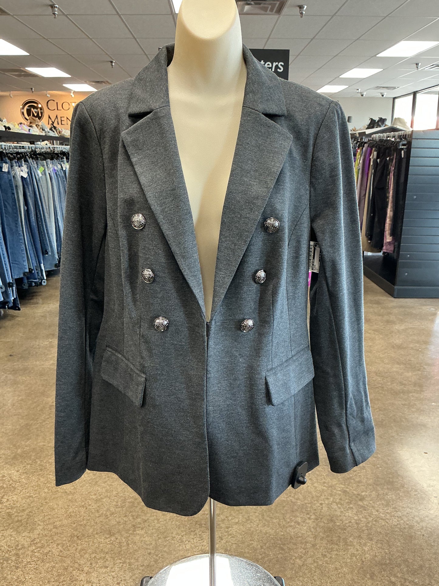 Blazer By Lane Bryant In Grey, Size:14