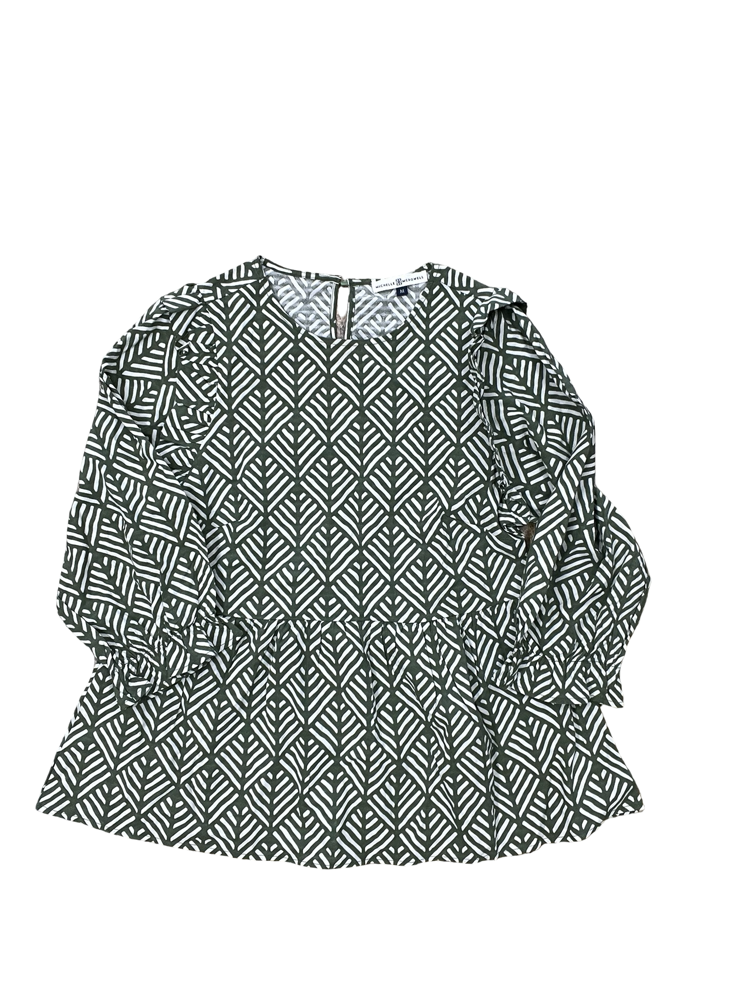 Top Ls By Michelle Mcdowell In Green, Size:M