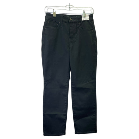 Jeans Skinny By J. Crew In Black, Size:4P