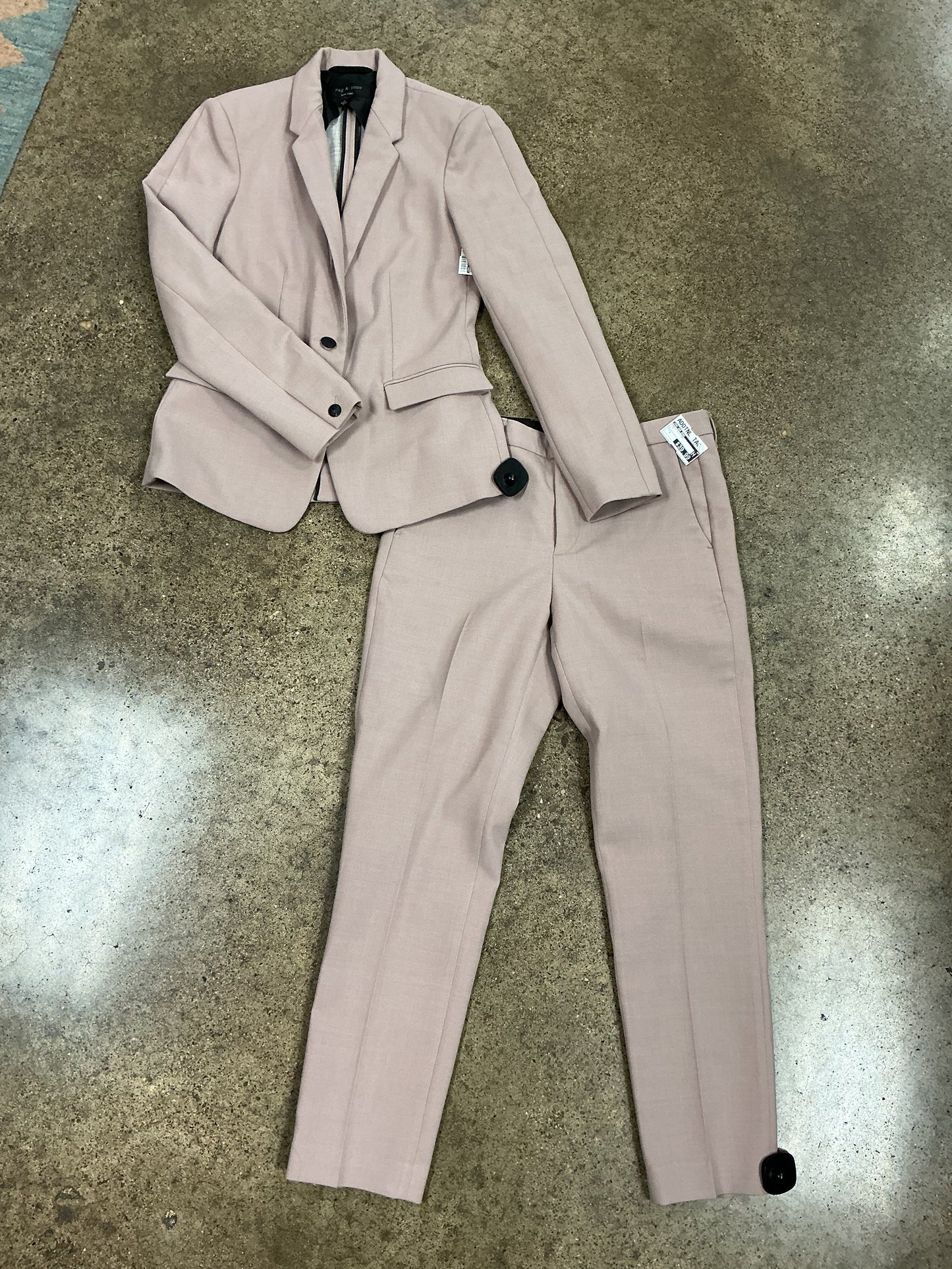 Pants Suit 2Pc By Rag And Bone In Tan, Size:2