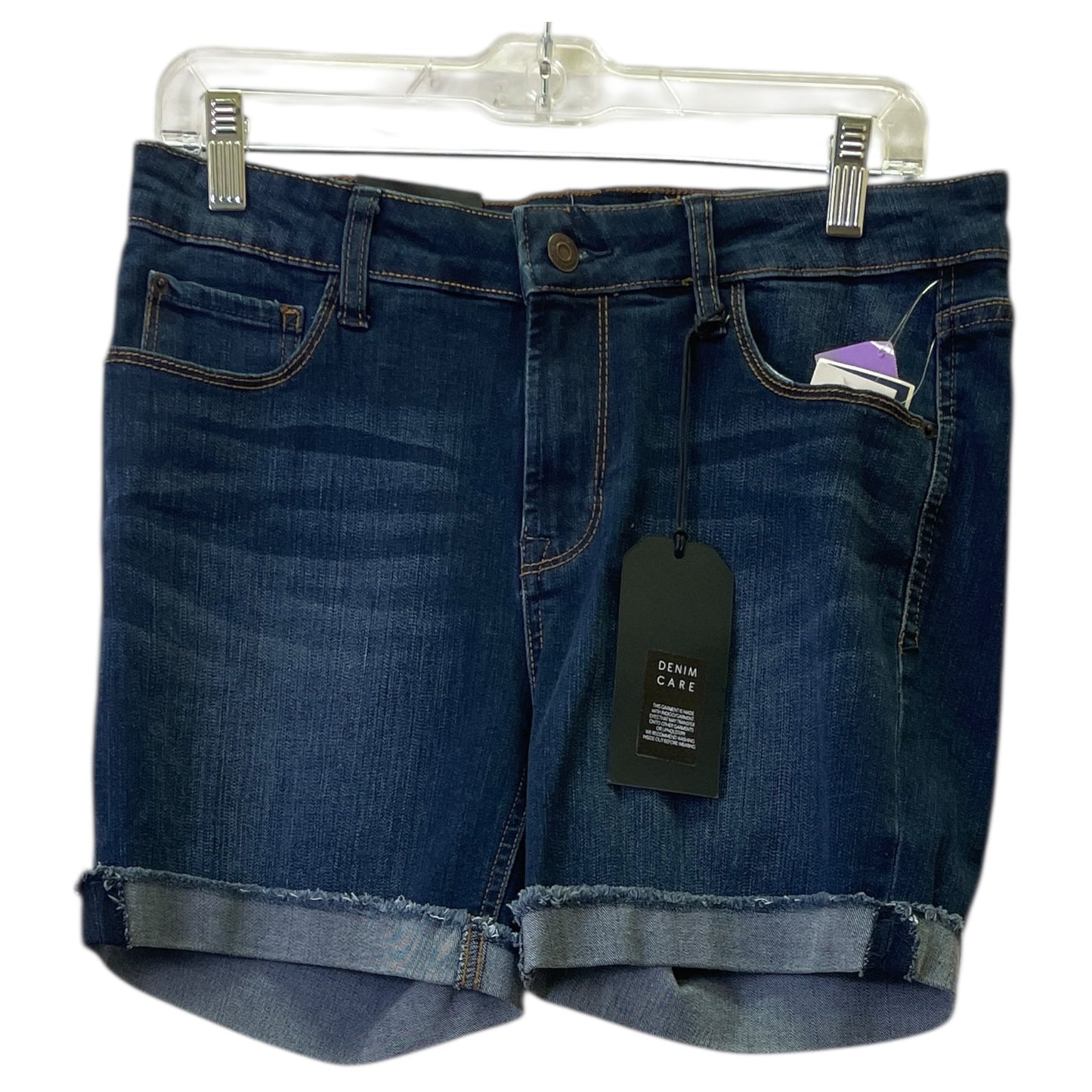 Shorts By Kensie In Blue Denim, Size:8