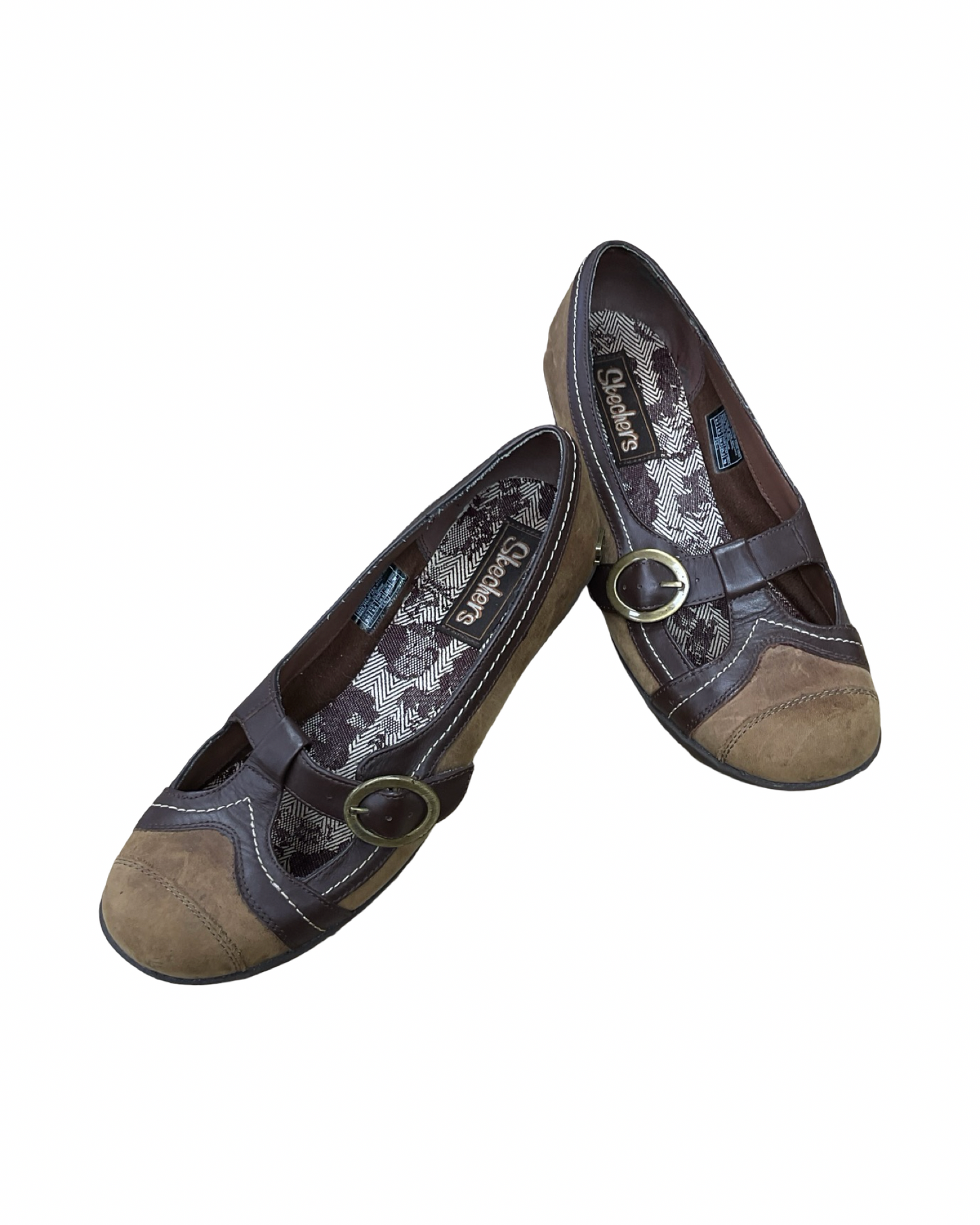 Shoes Heels Kitten By Skechers In Brown, Size:8.5