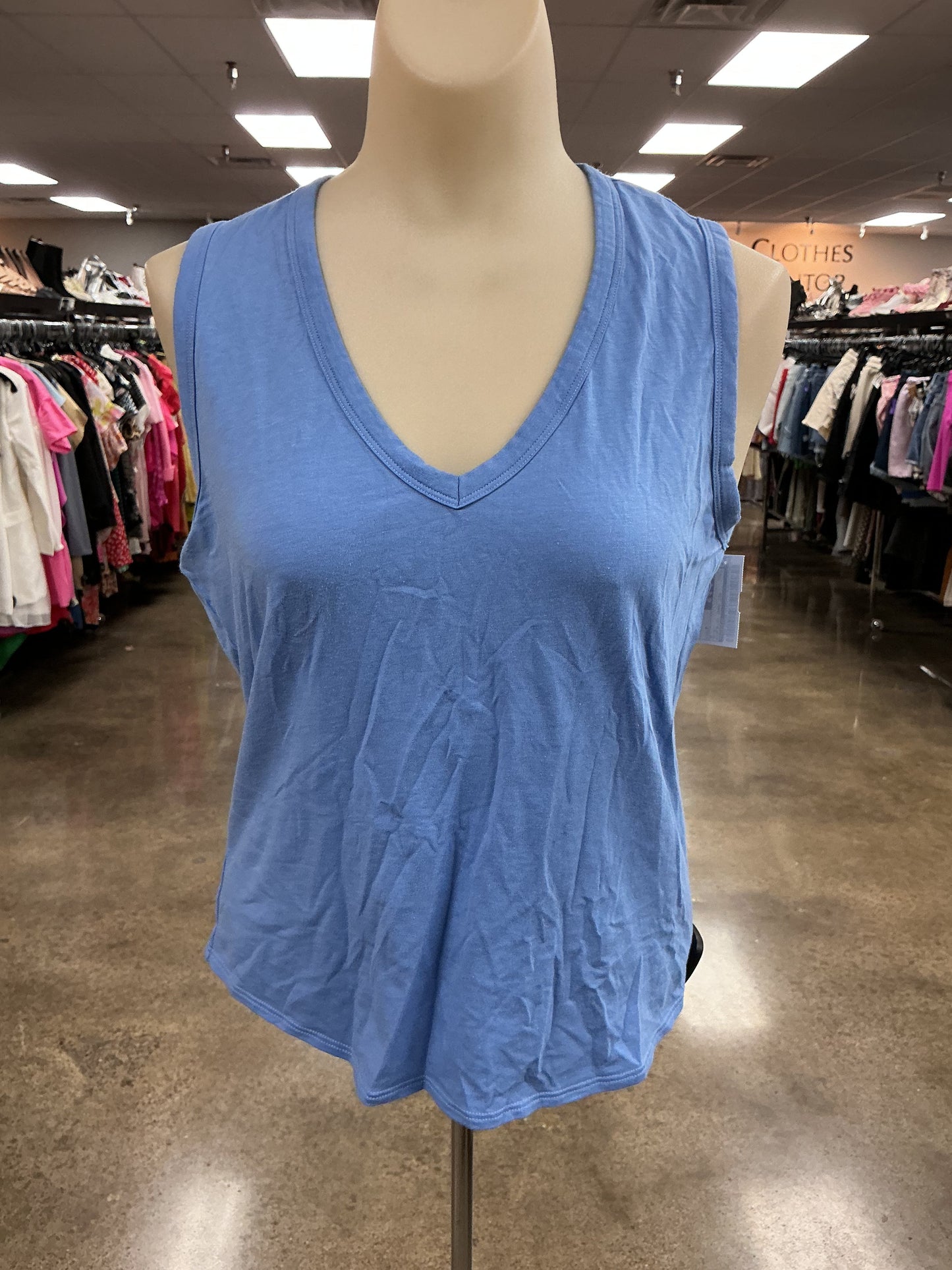 Athletic Tank Top By Athleta In Blue, Size:S