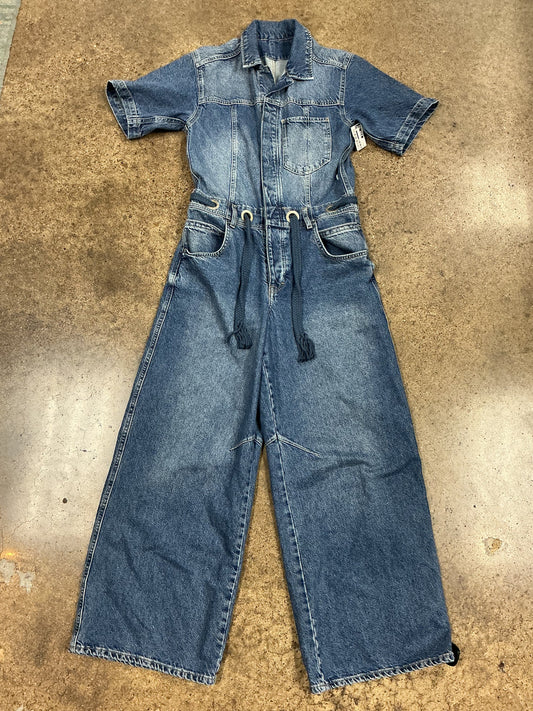 Jumpsuit By We The Free In Blue Denim, Size:S