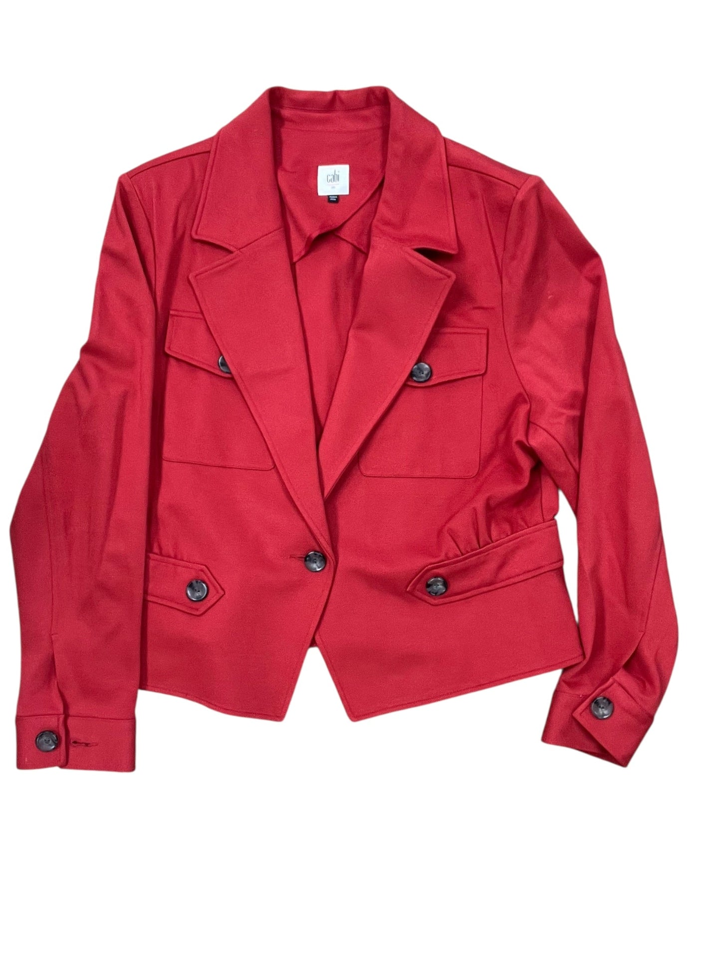 Blazer By Cabi In Red, Size:Xl