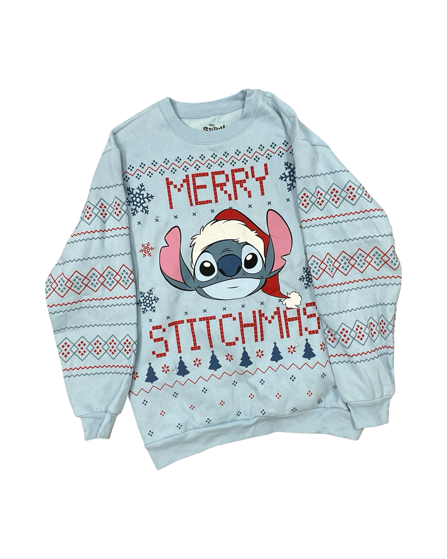 Sweatshirt Hoodie By Disney In Blue, Size:M