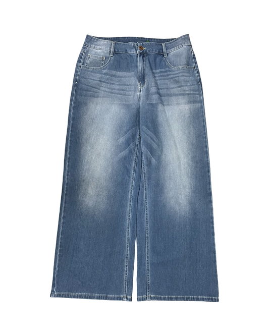 Jeans Jeggings By Halara In Blue Denim, Size:14