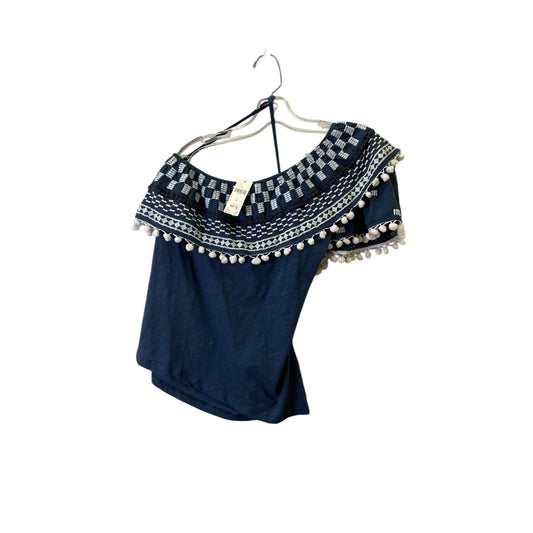 Top Ss By Anthropologie In Blue, Size:Xl