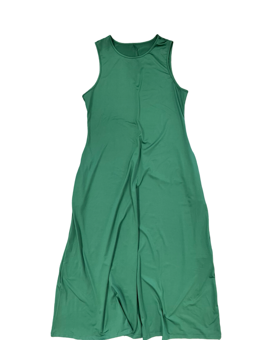 Dress Casual Maxi By Shein In Green, Size:2X
