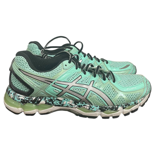 Shoes Sneakers By Asics In Green, Size:9.5