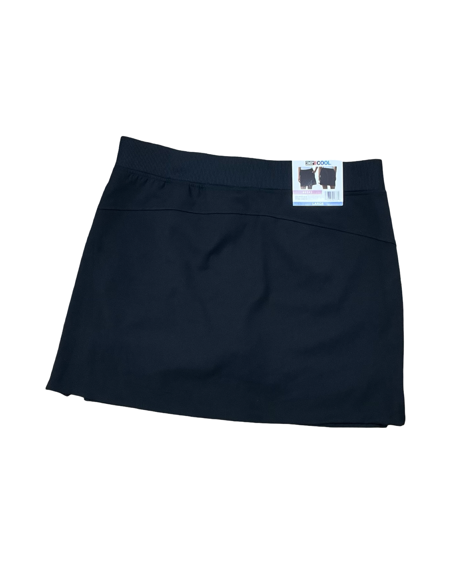 Skort By 32 Degrees In Black, Size:L