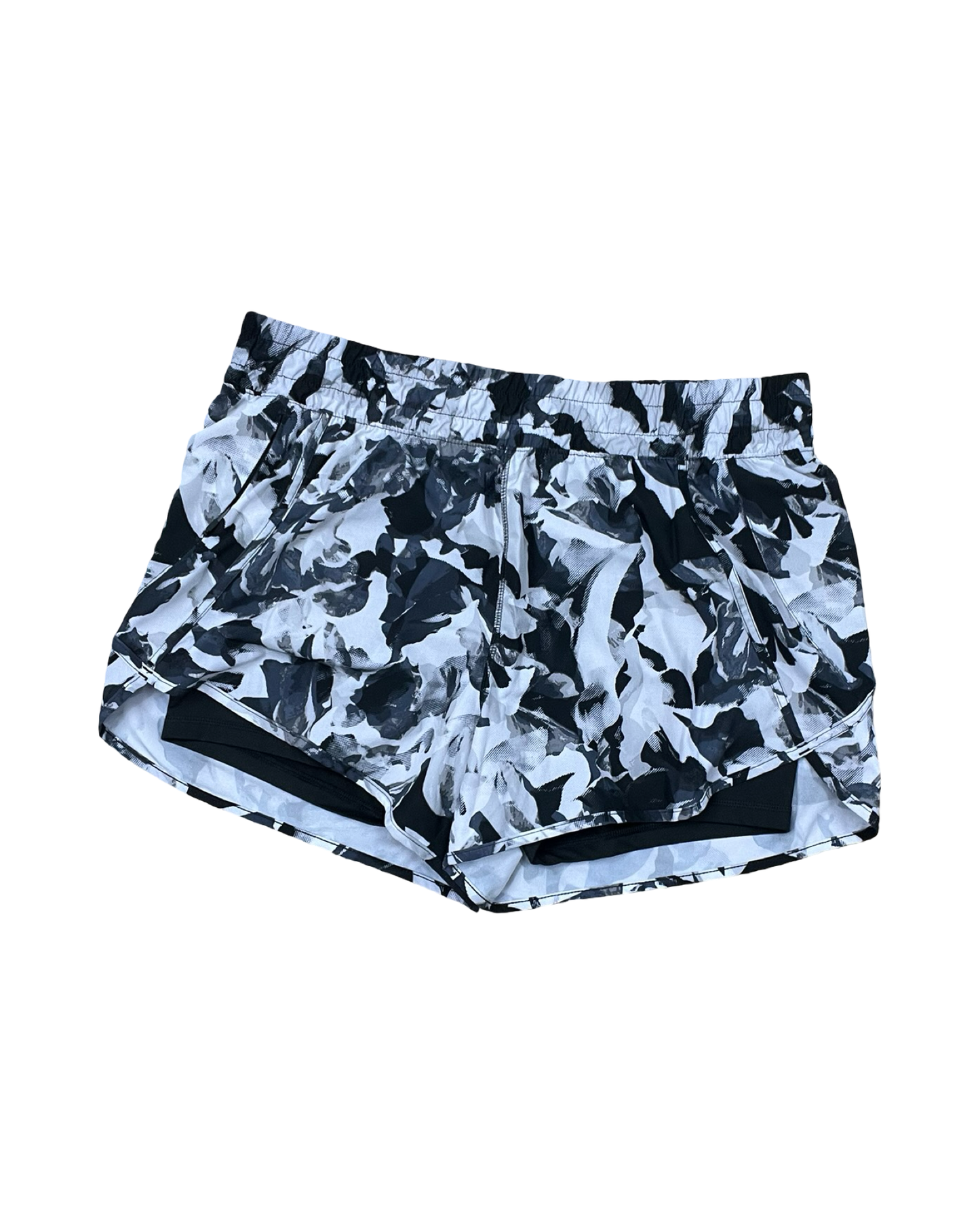 Athletic Shorts By Avia In Black & White, Size:2X