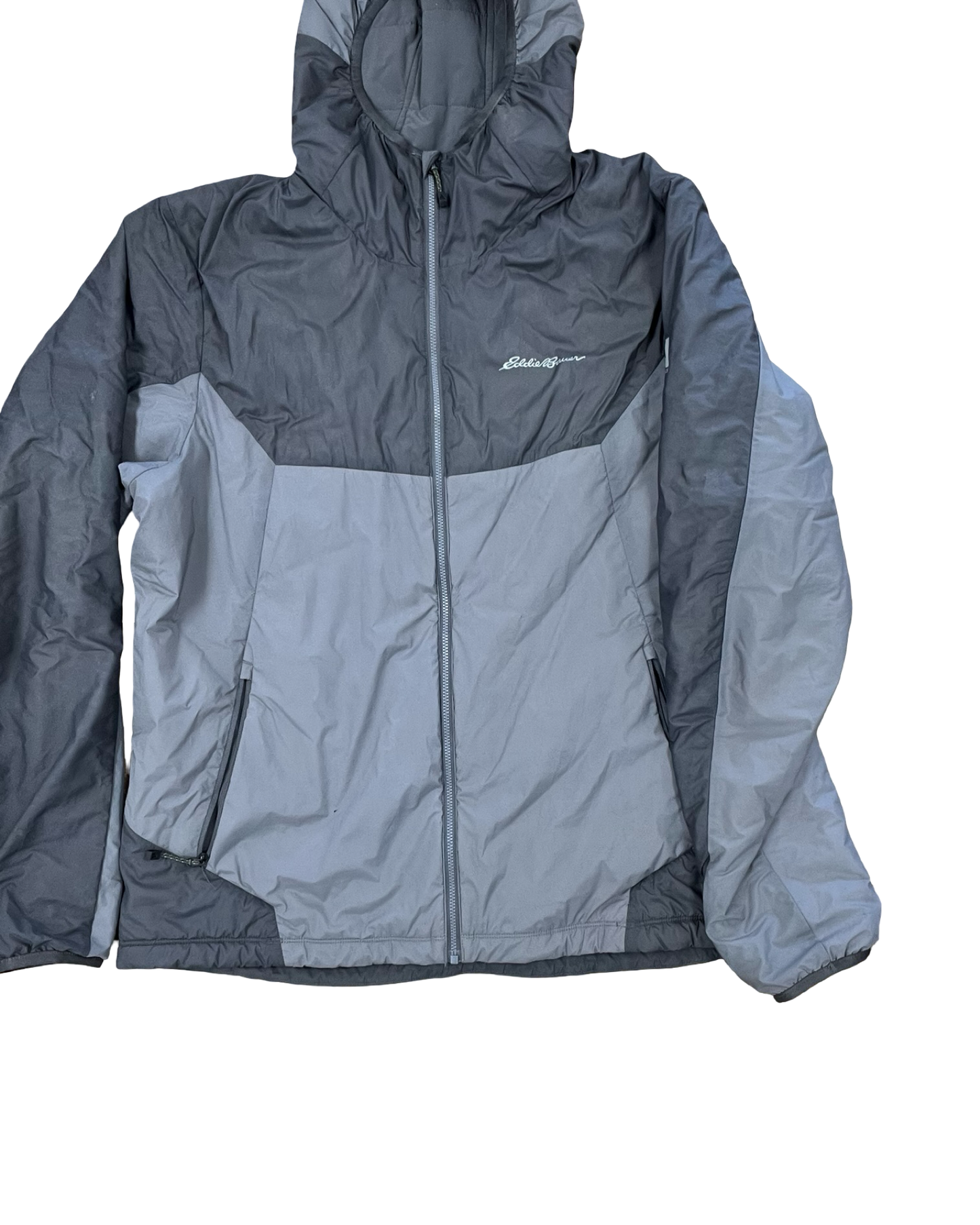 Jacket Other By Eddie Bauer In Grey, Size:L