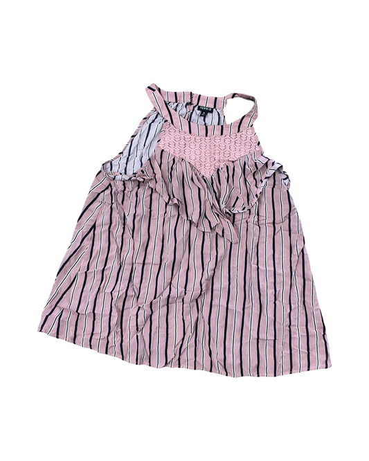 Top Sleeveless By Torrid In Blue & Pink, Size:L