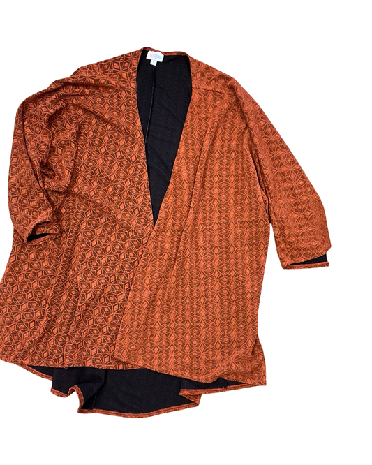 Cardigan By Lularoe In Orange, Size:L