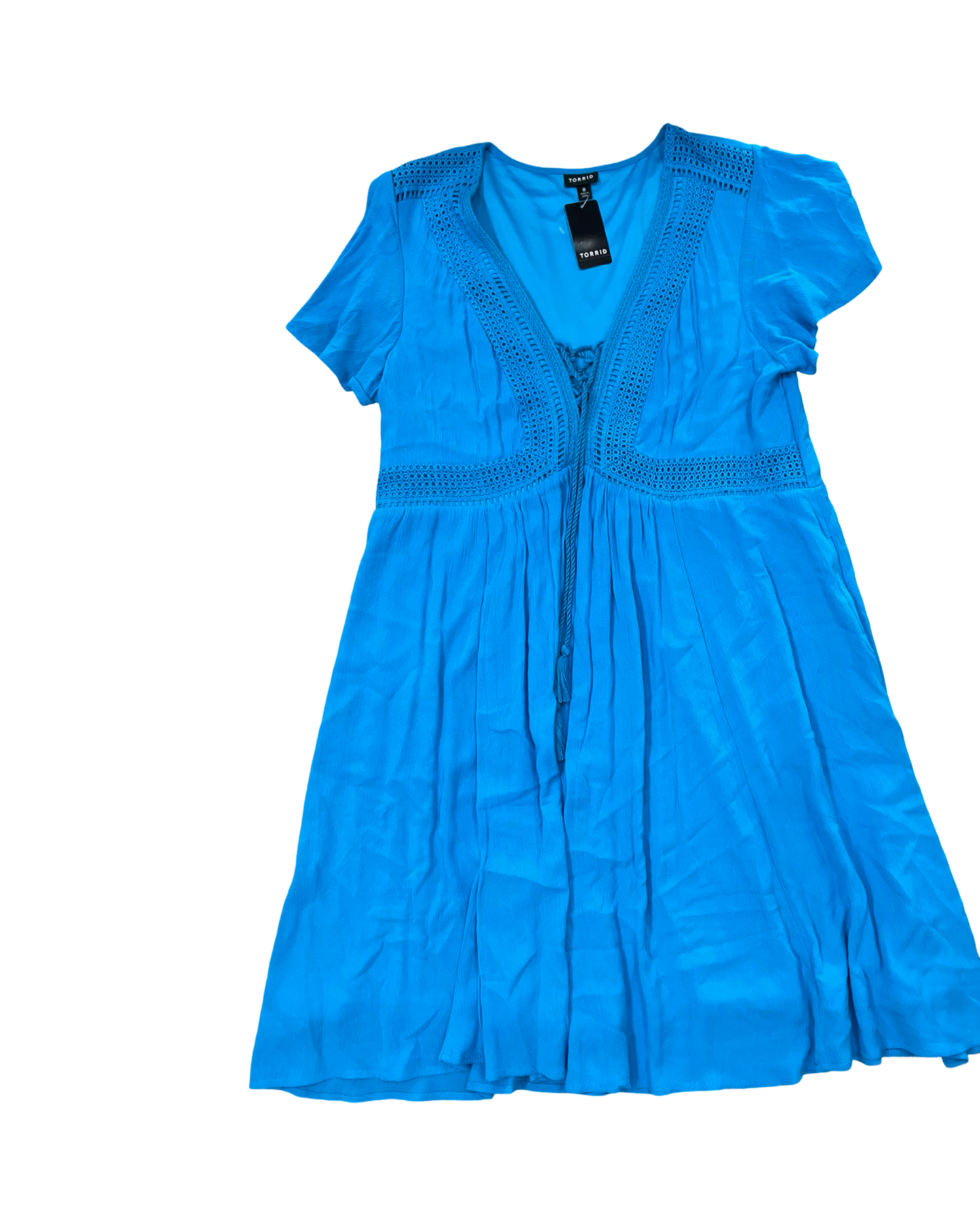 Dress Casual Midi By Torrid In Blue, Size:L