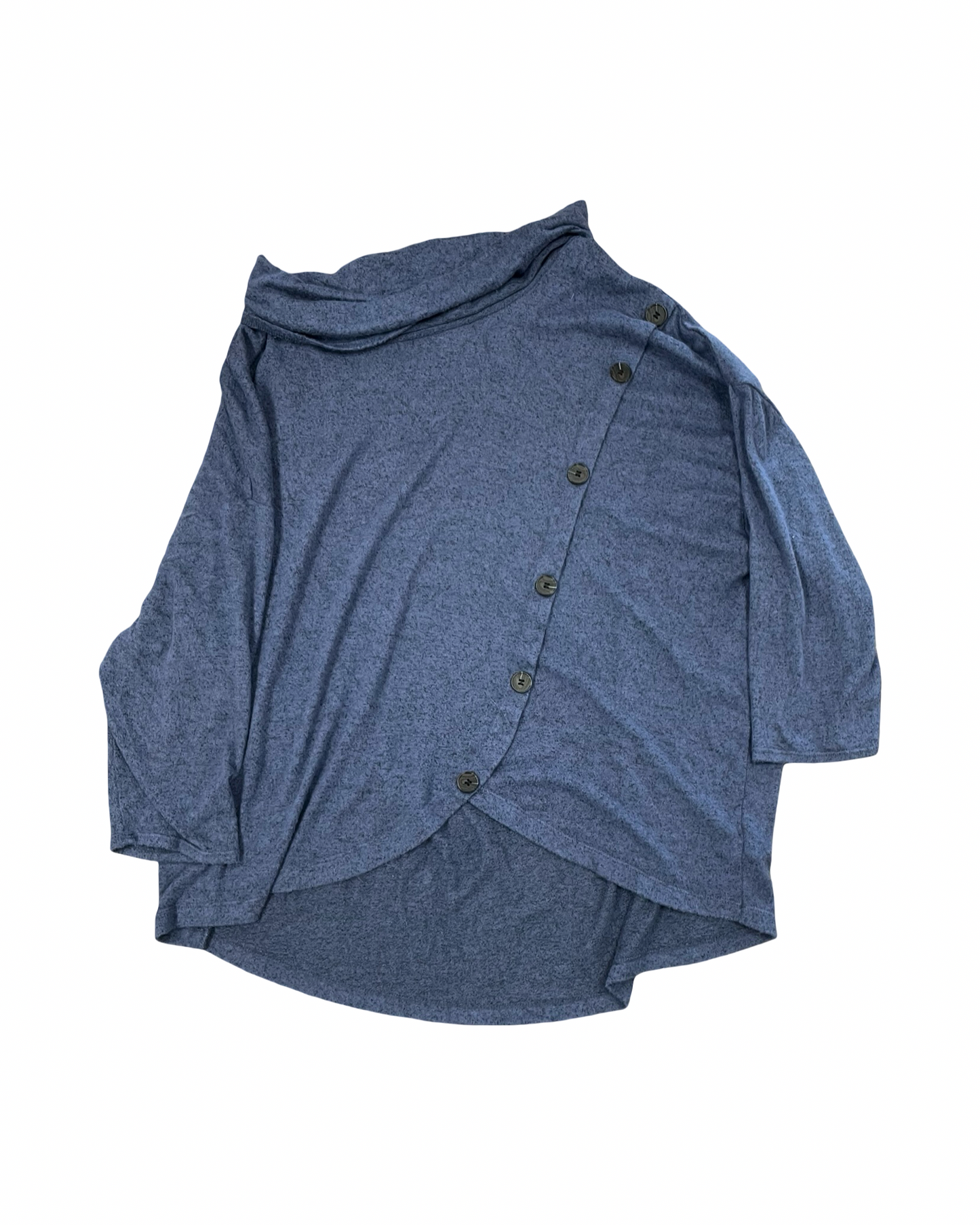 Top Ls By 89Th And Madison In Blue, Size:1X