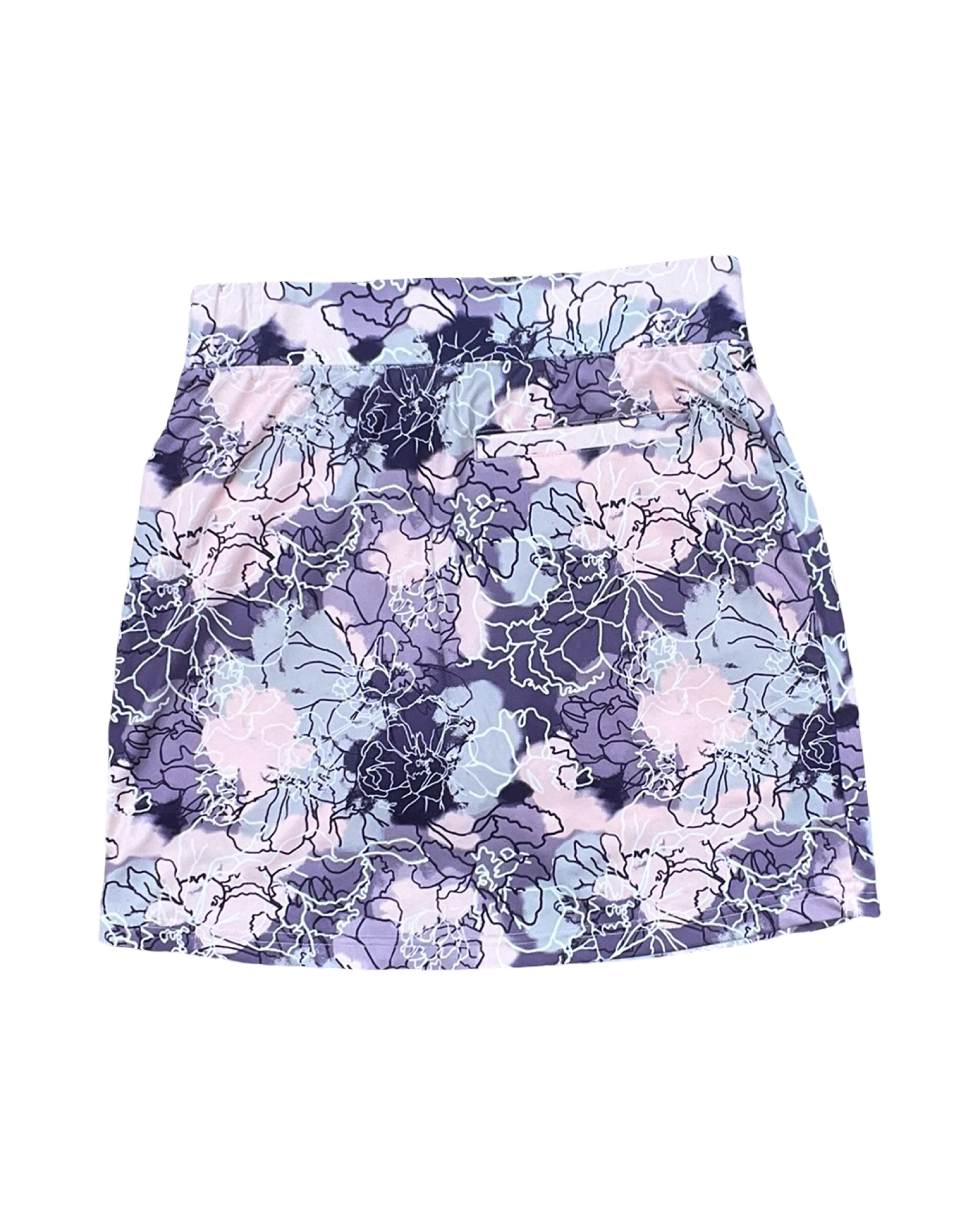 Skort By Pebble Beach In Pink & Purple, Size:Xs