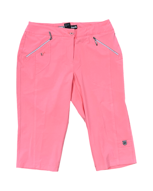 Athletic Capris By Jamie Sadock In Peach, Size:Xs