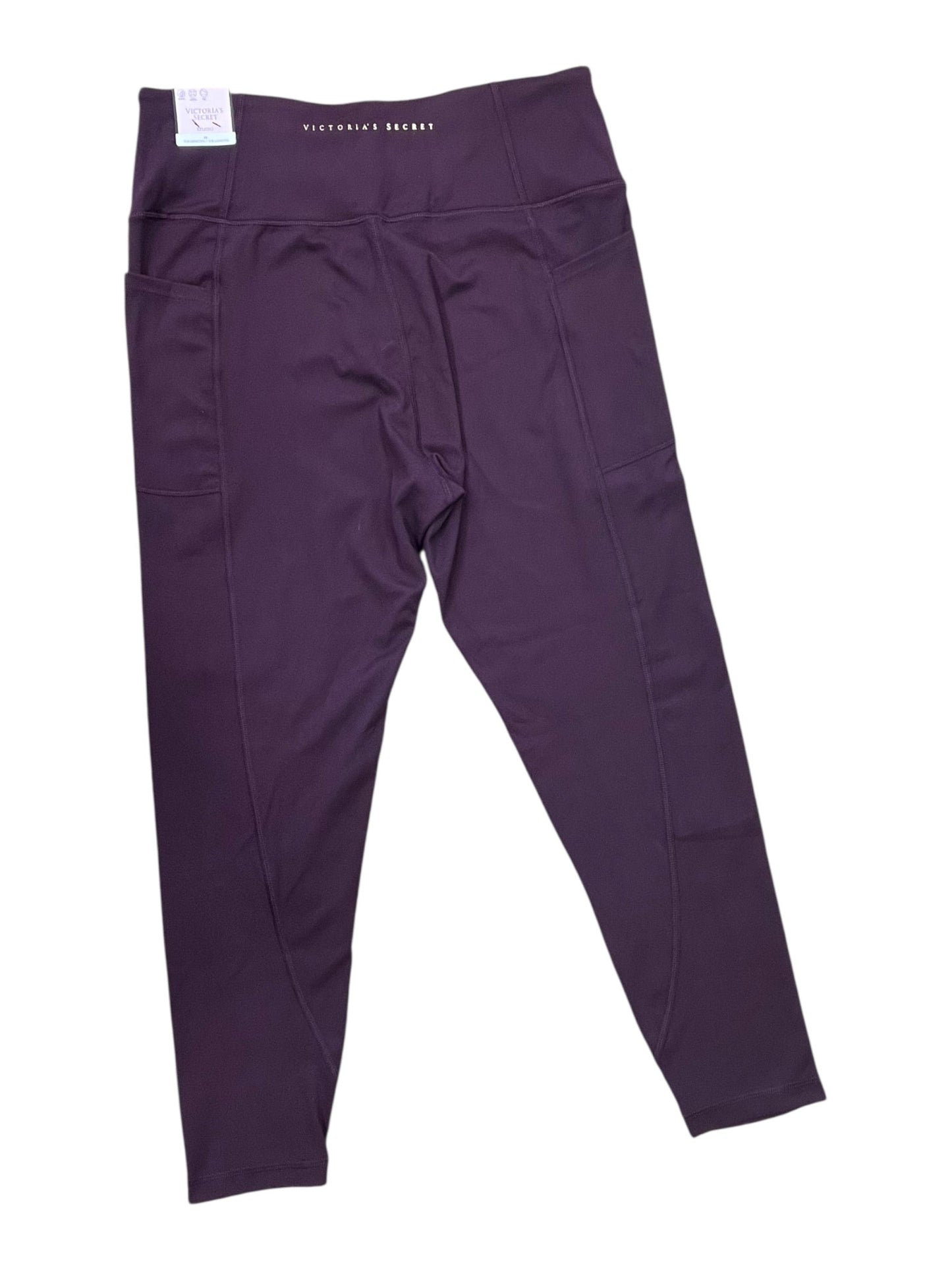 Athletic Pants By Victorias Secret In Purple, Size:L