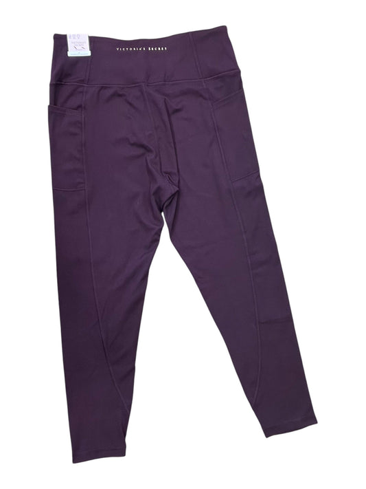 Athletic Pants By Victorias Secret In Purple, Size:L