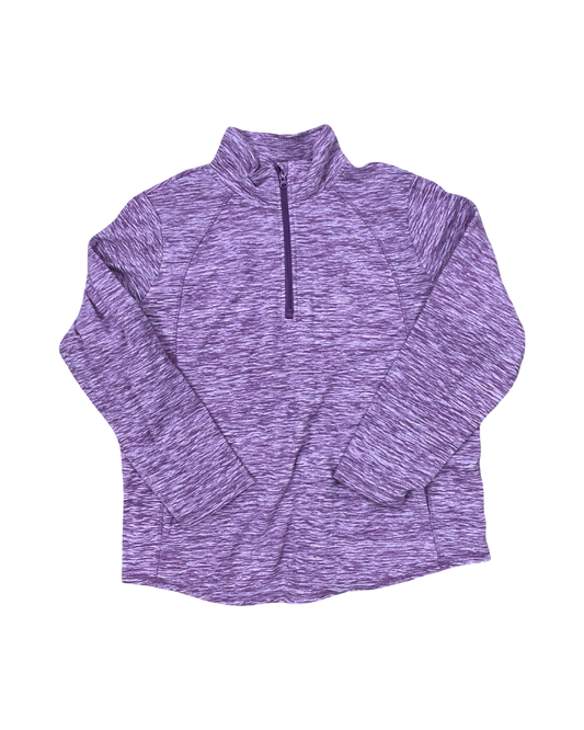 Sweatshirt Crewneck By St Johns Bay In Purple, Size:1X