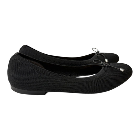 Shoes Flats By Cynthia Rowley In Black, Size:8