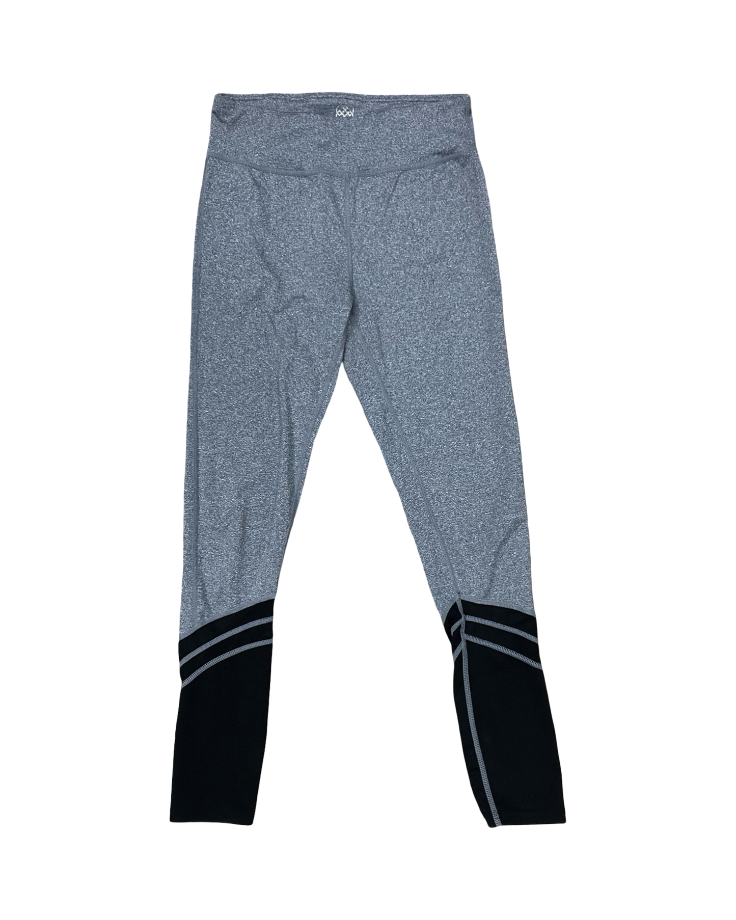 Athletic Leggings By Daisy Fuentes In Grey, Size:S