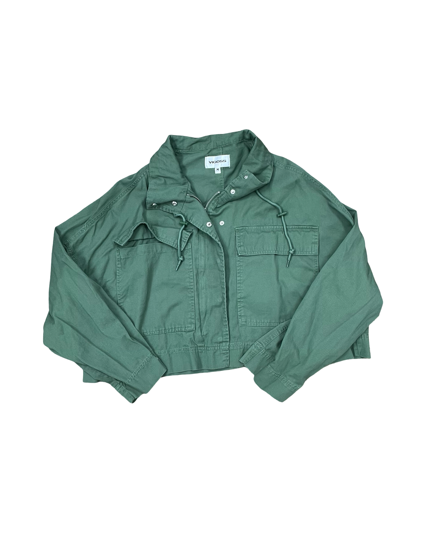Jacket Other By Vigoss In Green, Size:M