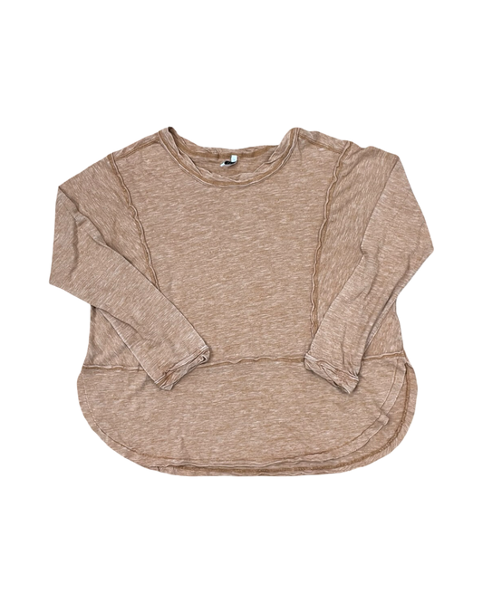 Top Ls By Z Supply In Bronze, Size:S