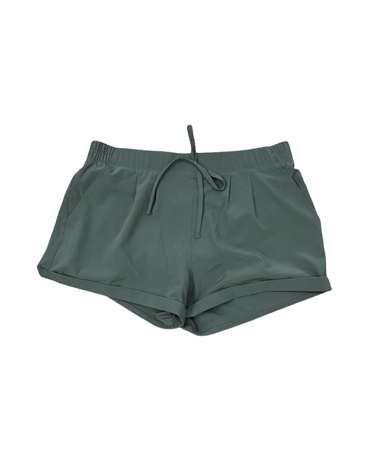 Athletic Shorts By Zyia In Green, Size:M