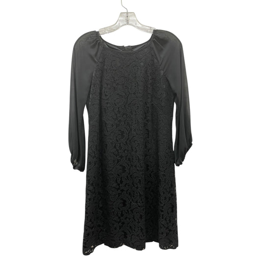 Dress Party Midi By Adrianna Papell In Black, Size:M