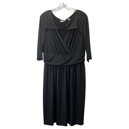 Dress Casual Short By Avenue In Black, Size:L