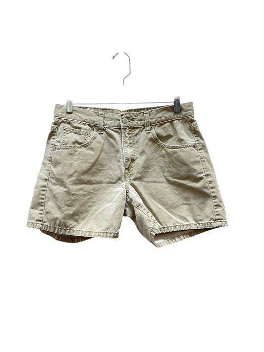 Shorts By Levis In Tan Denim, Size:10