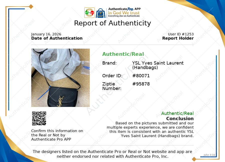 Crossbody Luxury Designer By Yves Saint Laurent, Size: Small