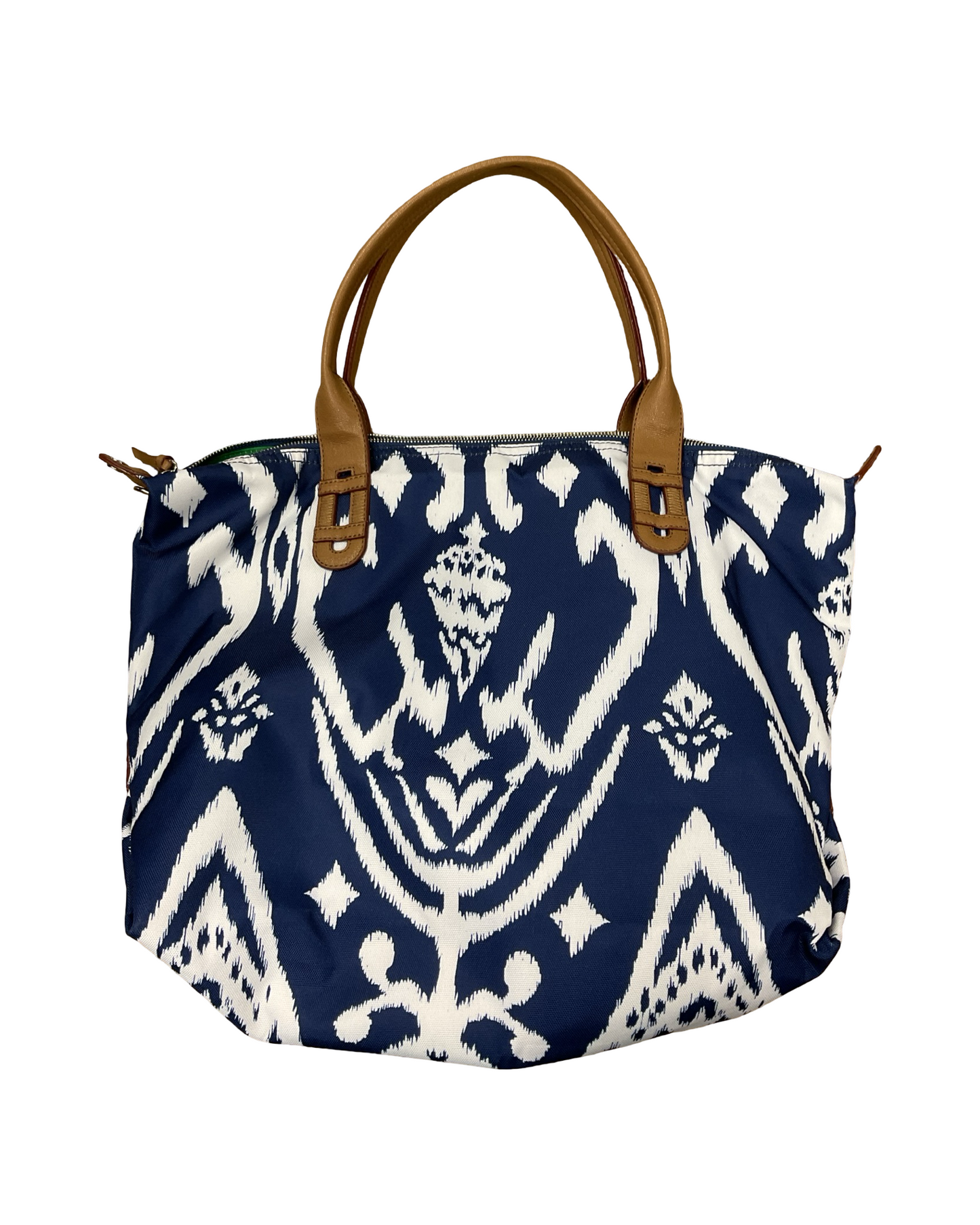 Handbag By Stella And Dot In Blue & White, Size:Large