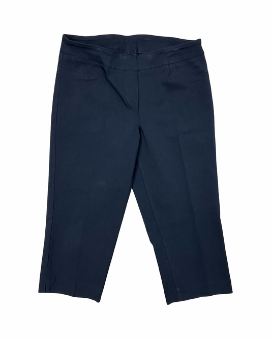 Pants Cropped By Multiples In Black, Size:12