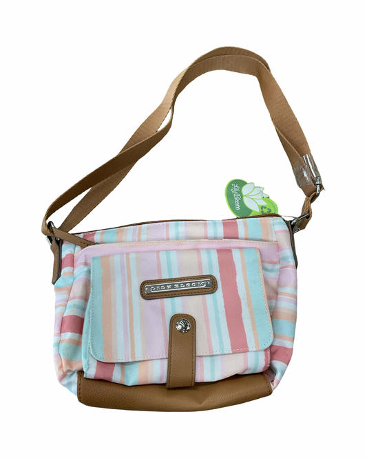 Crossbody By Lily Bloom In Pink & Tan, Size:Small