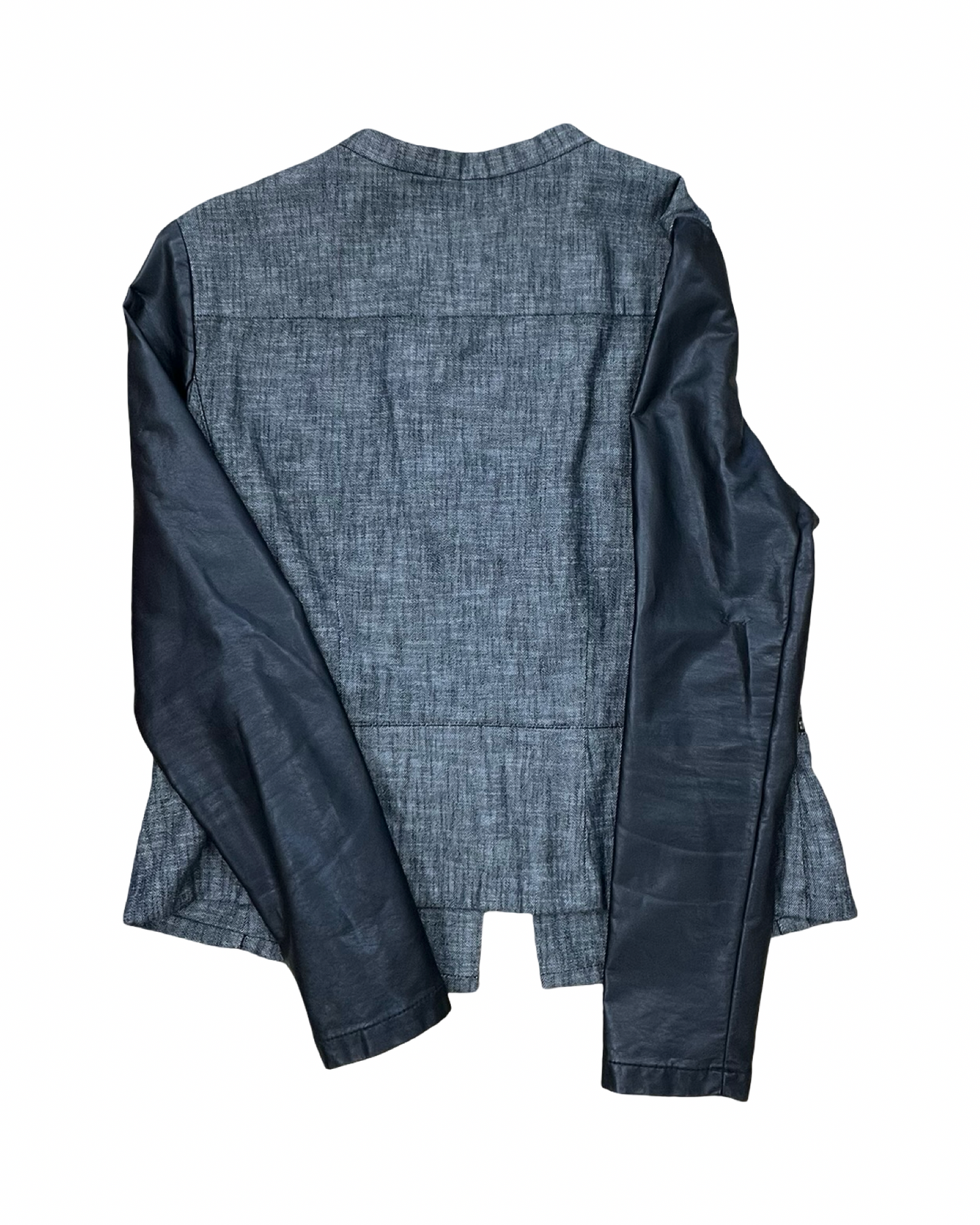 Jacket Other By Dkny In Black & Grey, Size:L
