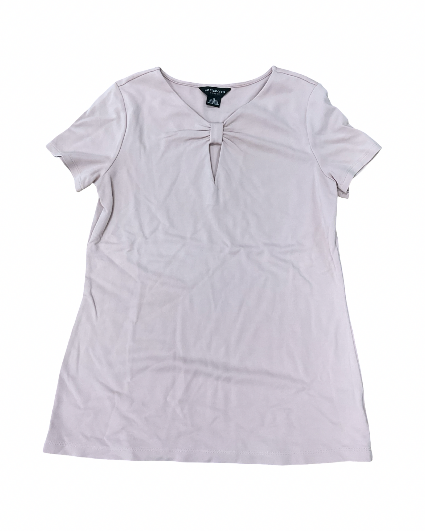 Top Ss By Liz Claiborne In Pink, Size:S